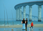 Three generations. Ile de Rey, France.